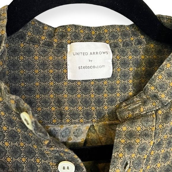 United Arrows by Steteco.com Fall Style Button Tunic Size M - Picture 3 of 6